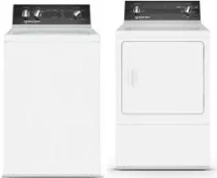 Side by Side Washer & Dryer Set